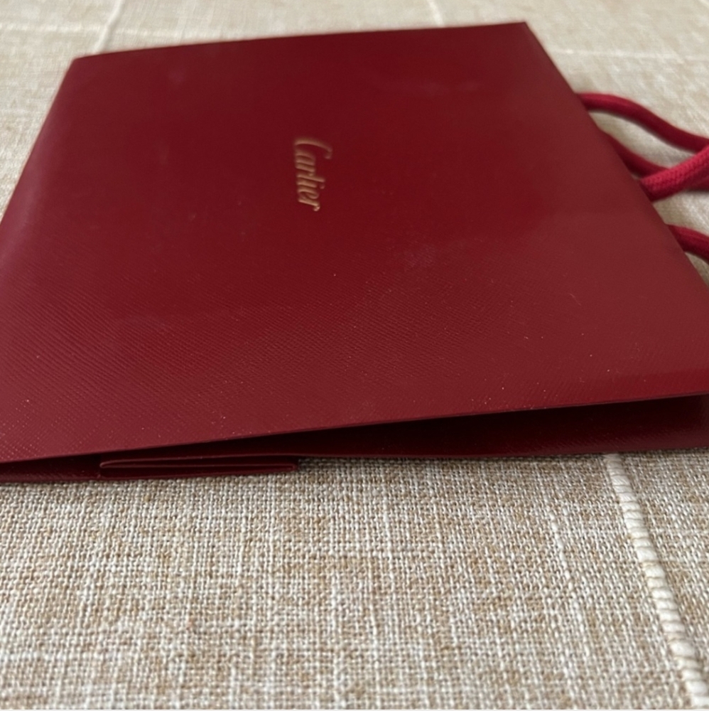 Brand New Cartier Red Gift Bag presentation of Clash de Cartier Ring - Picture 5 of 5